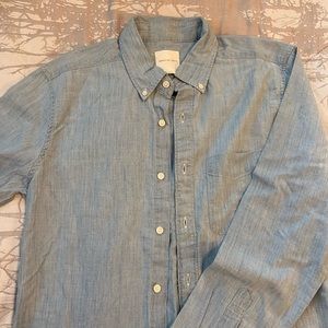 American eagle lightweight jean shirt